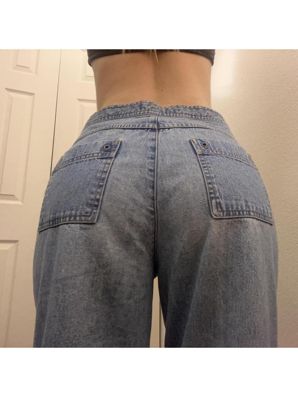 vintage wide leg jeans
